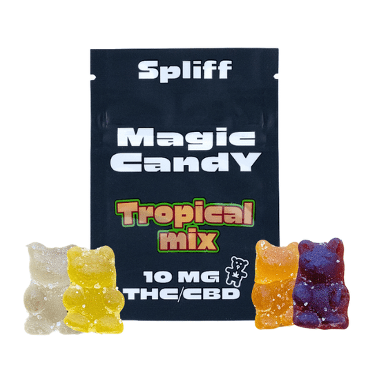 Gummies CBD/THC 10mg x4 Spliff